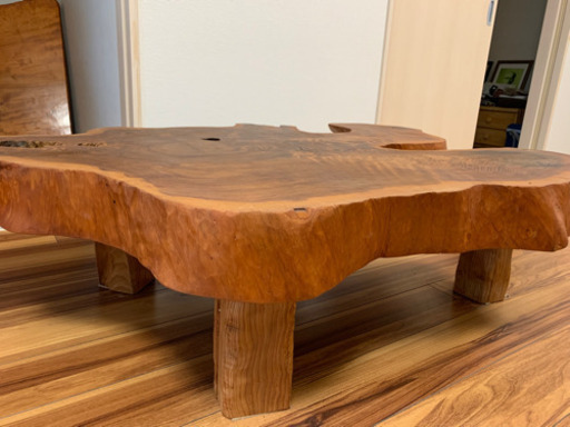 値下げ！樹齢数百年高知県産大杉の座卓