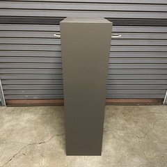 本棚 グレー 3段の画像