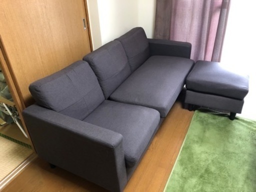 【受渡し決定】コンパクトソファー