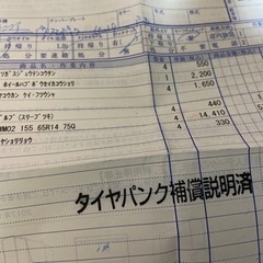 スタッドレスタイヤ4本セット　アルミホイール付き　中古　の画像