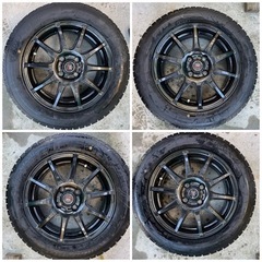 バリ山　175/65R15 2021年製スタッドレスタイヤ　ロク...