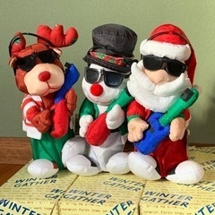 クリスマス　置物の画像
