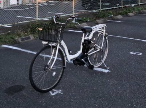 電動アシスト自転車　バッテリー交換済み　配送できます。