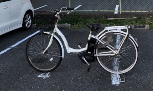 電動アシスト自転車　バッテリー交換済み　配送できます。