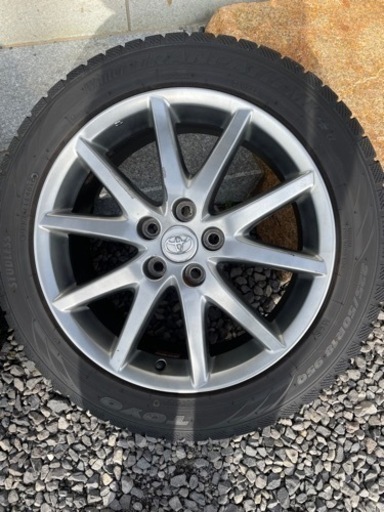 【受付終了】225/50R18トヨタ純正ホイール付きスタッドレスタイヤ