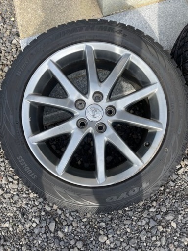【受付終了】225/50R18トヨタ純正ホイール付きスタッドレスタイヤ