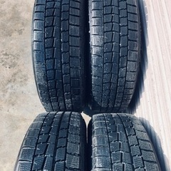 冬タイヤ 175/65R15 軽自動車コンパクトカー用の便利なマルチホイール付きスタッドレス4本組の画像