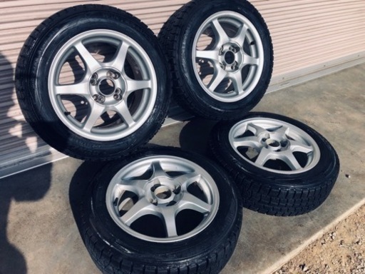 冬タイヤ 175/65R15 軽自動車コンパクトカー用の便利なマルチホイール付きスタッドレス4本組