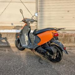 レッツ４　鮮やかオレンジ　オイル交換済　千葉県流山市　配達可能　自走引取可能の画像
