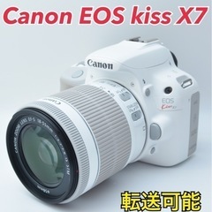 S数約2900回●新品級●転送可能●初心者向け●キャノン EOS kiss X7 1ヶ月動作補償あり！ 安心のゆうパック代引き発送！ 送料、代引き手数料無料！