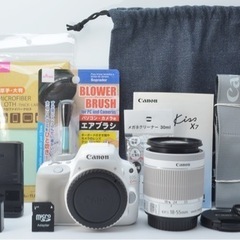 S数約2900回●新品級●転送可能●初心者向け●キャノン EOS kiss X7 1ヶ月動作補償あり！ 安心のゆうパック代引き発送！ 送料、代引き手数料無料！の画像