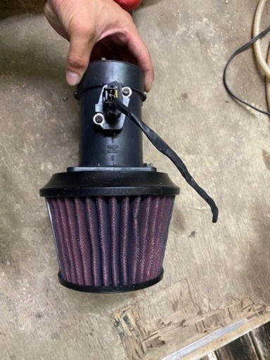 シルビア R35エアフロ＆APEXiエアクリ