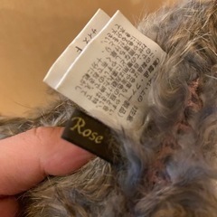 セレクトショップ購入✨ラビットファースヌード✨ストールマフラー✨の画像