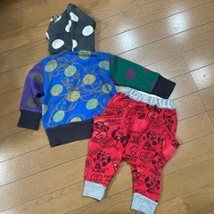 LOVE REVOLUTION パーカー､パンツセット　65~75cmの画像