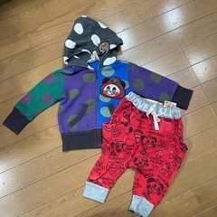 LOVE REVOLUTION パーカー､パンツセット　65~75cm