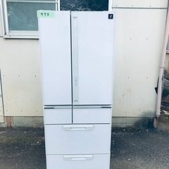 ②973番 SHARP✨ノンフロン冷凍冷蔵庫✨SJ-GF50X-W ‼️
