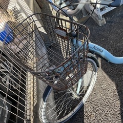 電動アシスト自転車　本体のみ　ブリヂストン　ジャンクの画像