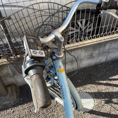 電動アシスト自転車　本体のみ　ブリヂストン　ジャンクの画像