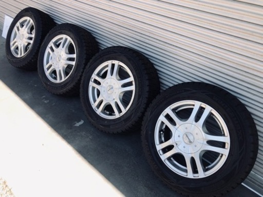 冬タイヤ 185/65R14 便利なマルチホイール付きバリ山スタッドレス4本組