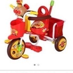 アンパンマン三輪車　子供の画像