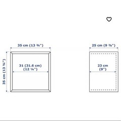 【新品未開封】IKEA 壁づけ棚の画像
