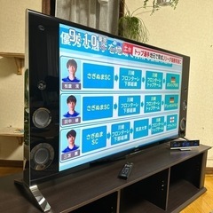 2014年製　ソニー　ブラビア　55インチ　4K対応　テレビ 台付きの画像