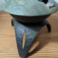 ［ご予約］中国古美術　青銅器　香炉　三脚　仏具の画像
