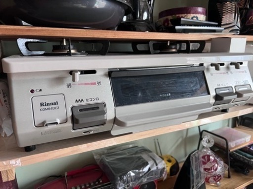 中古▶︎ガスコンロ　リンナイ
