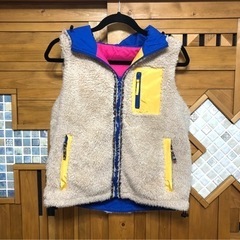 POWER TO THE PEOPLE  リバーシブルベスト　　の画像