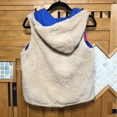 POWER TO THE PEOPLE  リバーシブルベスト　　の画像