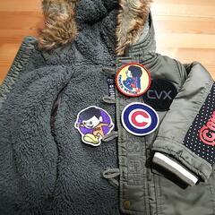 幼児 アウター サイズ95 convex 深緑の画像