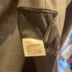 スーツ　上衣　170cm用の画像