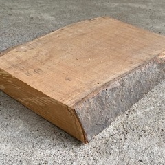 バトニング台 耳付き桜無垢材50mmまな板