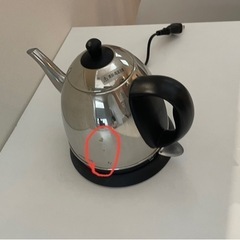 dretec(ドリテック) 電気ケトル 湯沸かし 0.8Lの画像