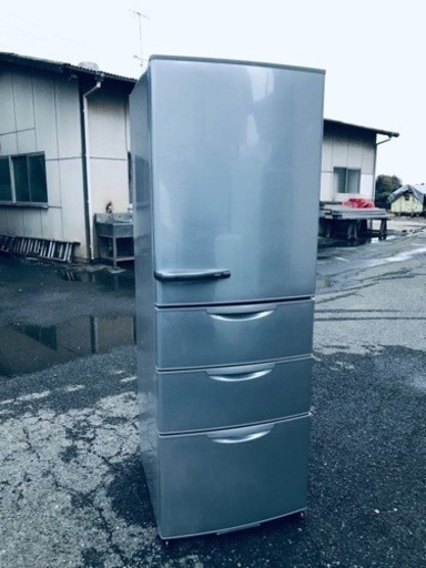 ET1345番⭐️355L⭐️AQUAノンフロン冷凍冷蔵庫⭐️