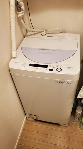 シャープ　洗濯機　さよならセール - ¥4,000 (門前仲町)