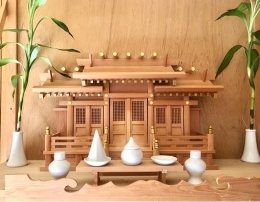 【Thanks!】神棚三社宮・神具・棚
