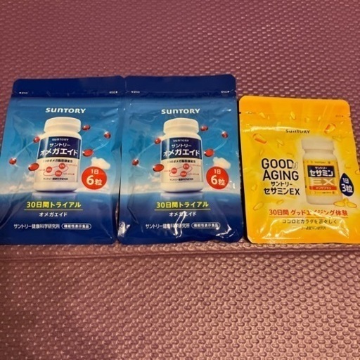 【全国発送可能】サントリーオメガエイド&サントリーセサミンEX