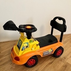 【0円】【お取引中】乗用おもちゃ　ショベルカー