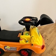 【0円】【お取引中】乗用おもちゃ　ショベルカーの画像