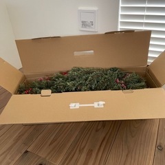 [差し上げます] 中古　クリスマスツリー　niko and 120cmの画像