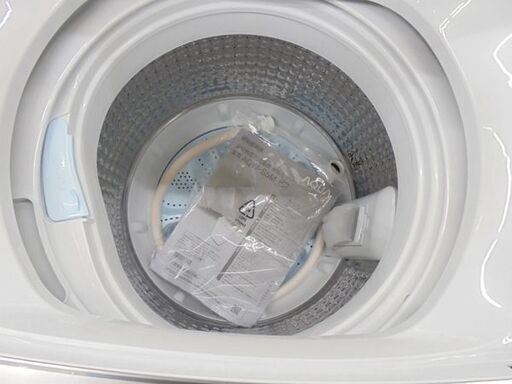 札幌白石区 美品 2022年製 5.0Kg 洗濯機 アクア AQW-S5M 高年式 5Kg 単身 一人暮らし 本郷通店