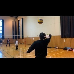 12月1日　夜バレー
