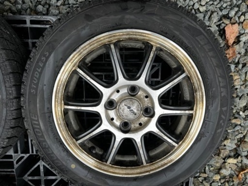 取り引き中！155/65R14 アルミホイールセット ブリヂストン VRX 2020年