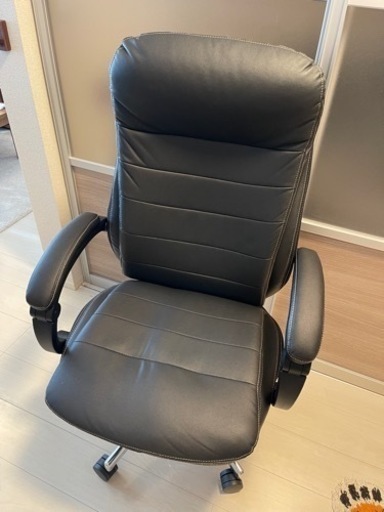 ニトリ リカルド オフィスチェア 黒