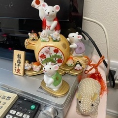 ねずみの置物