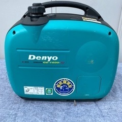 希望者表示から3,000円引きます◆Denyo GE-1600ss-IVインバータ発電機　1600w(超美品)◆の画像