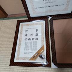 額縁  3つセットの画像