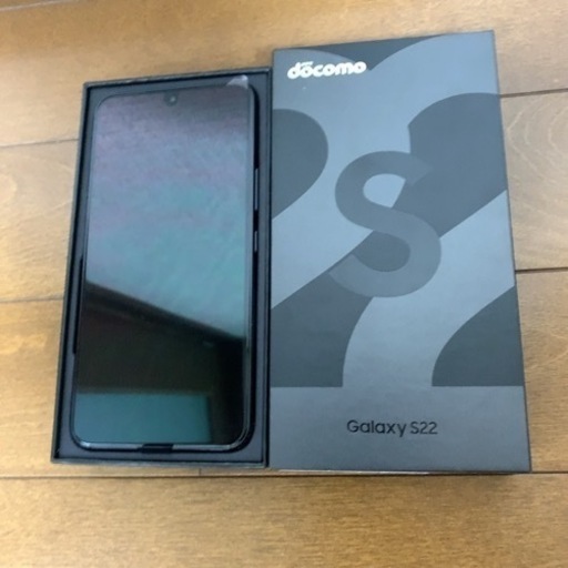 GALAXY S22 256G ブラック　新品　SIMフリー
