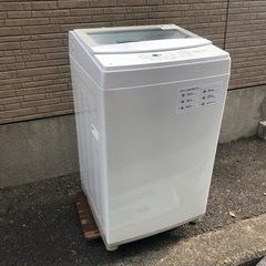 【A】【美品　中古】ニトリ全自動洗濯機　6.0kg NTR60 